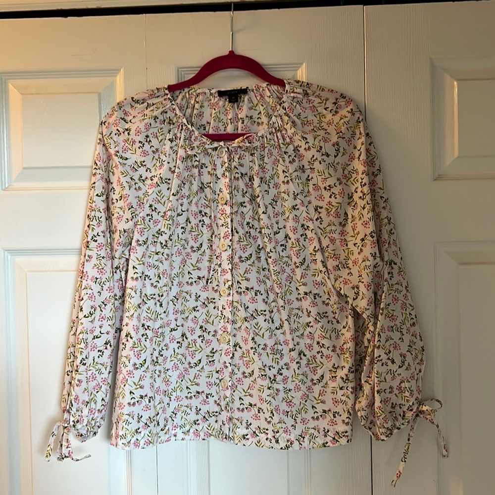 J.Crew 100% peasant blouse.
